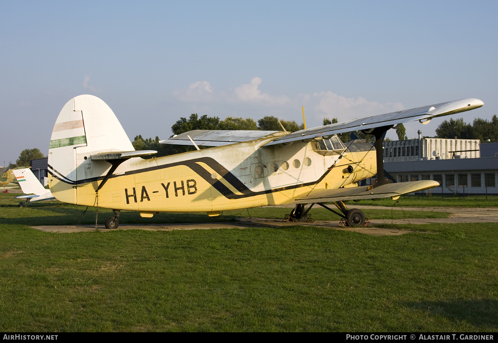 Aircraft Photo of HA-YHB | Antonov An-2PF | AirHistory.net #88988