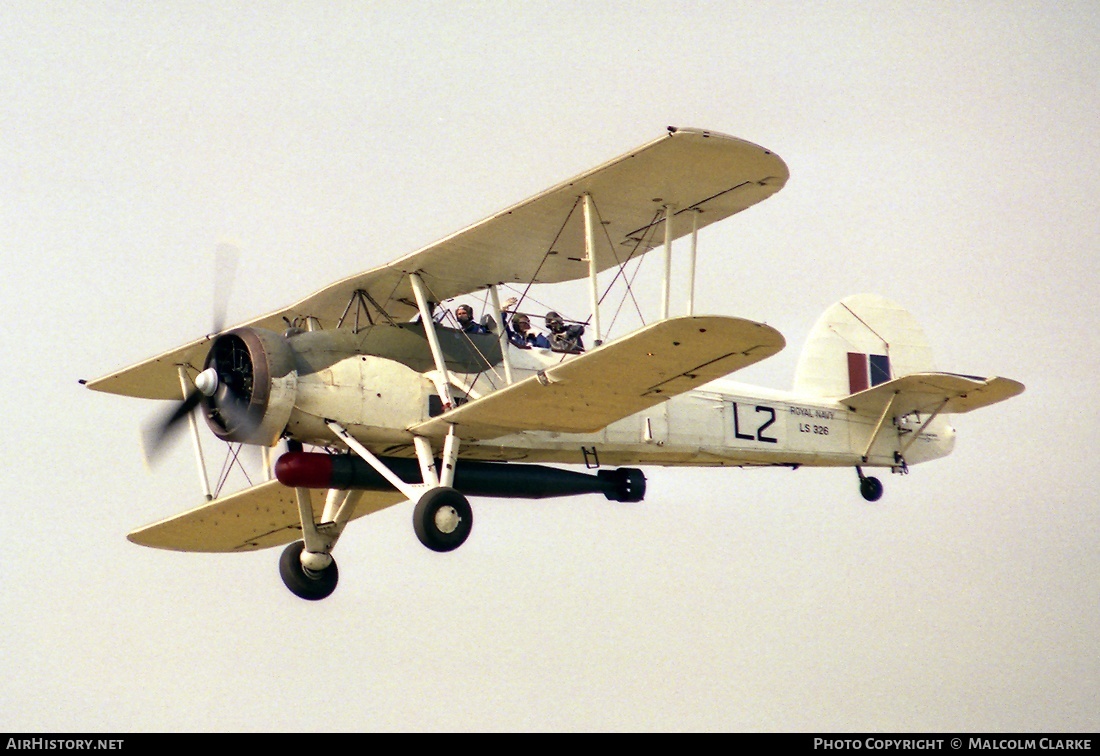 Aircraft Photo of LS326 | Fairey Swordfish Mk2 | UK - Navy | AirHistory.net #88989