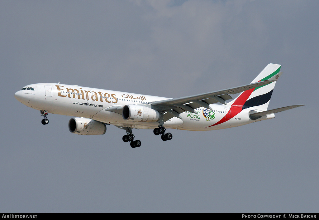 Aircraft Photo of A6-EAG | Airbus A330-243 | Emirates | AirHistory.net #88990