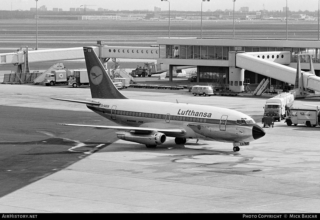 Aircraft Photo of D-ABEB | Boeing 737-130 | Lufthansa | AirHistory.net #88993