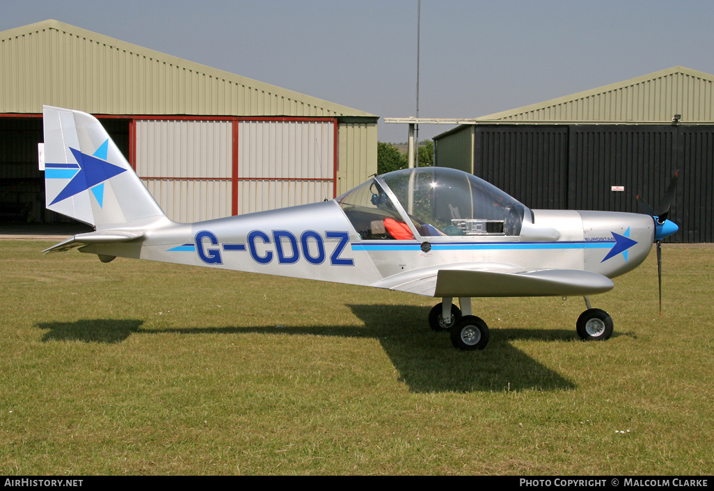 Aircraft Photo of G-CDOZ | Evektor-Aerotechnik EV-97 Eurostar | AirHistory.net #89005