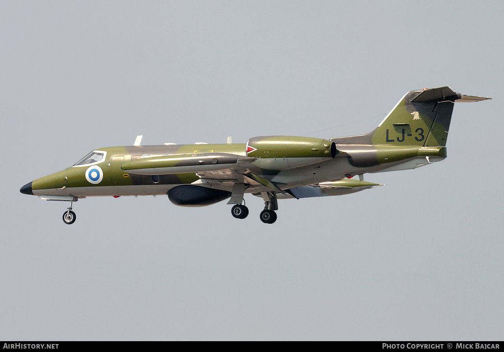 Aircraft Photo of LJ-3 | Gates Learjet UC-35A | Finland - Air Force | AirHistory.net #89024