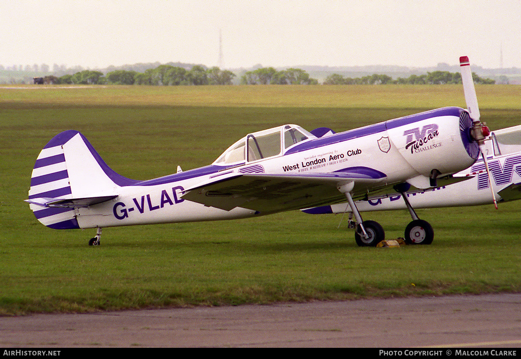 Aircraft Photo of G-VLAD | Yakovlev Yak-50 | WLAC - West London Aero Club | AirHistory.net #89028