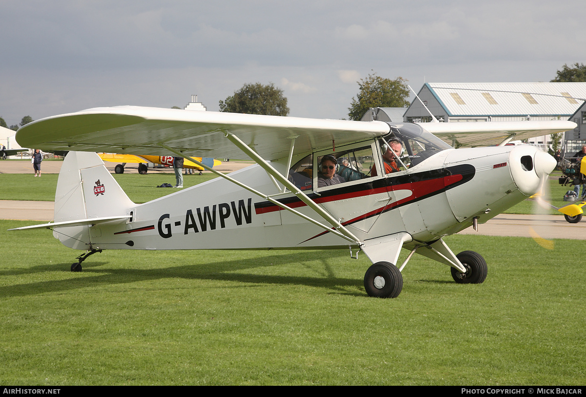 Aircraft Photo of G-AWPW | Piper PA-12 Super Cruiser | AirHistory.net #89031