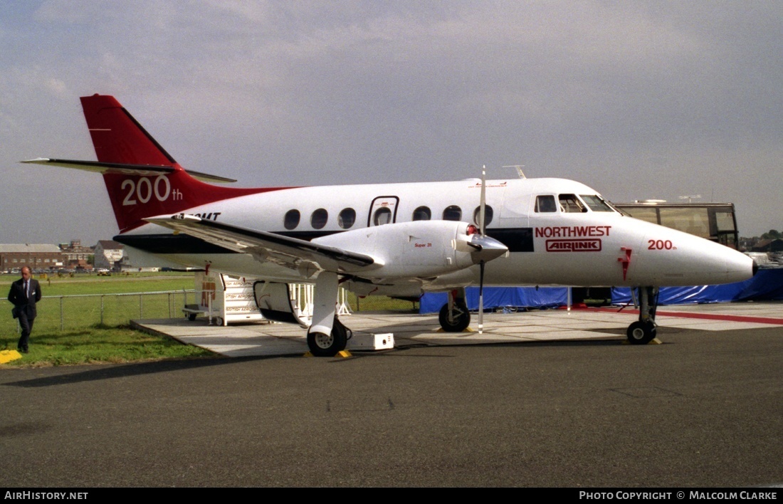 Aircraft Photo of N370MT | British Aerospace BAe-3201 Jetstream Super 31 | Northwest Airlink | AirHistory.net #89043