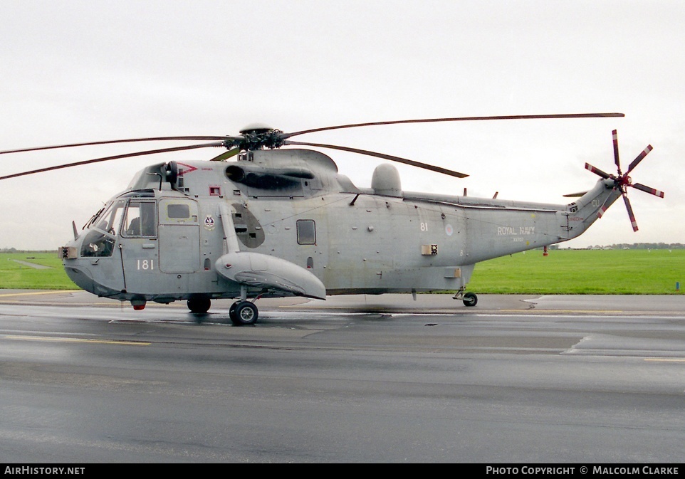 Aircraft Photo of XV707 | Westland WS-61 Sea King AEW2A | UK - Navy | AirHistory.net #89050