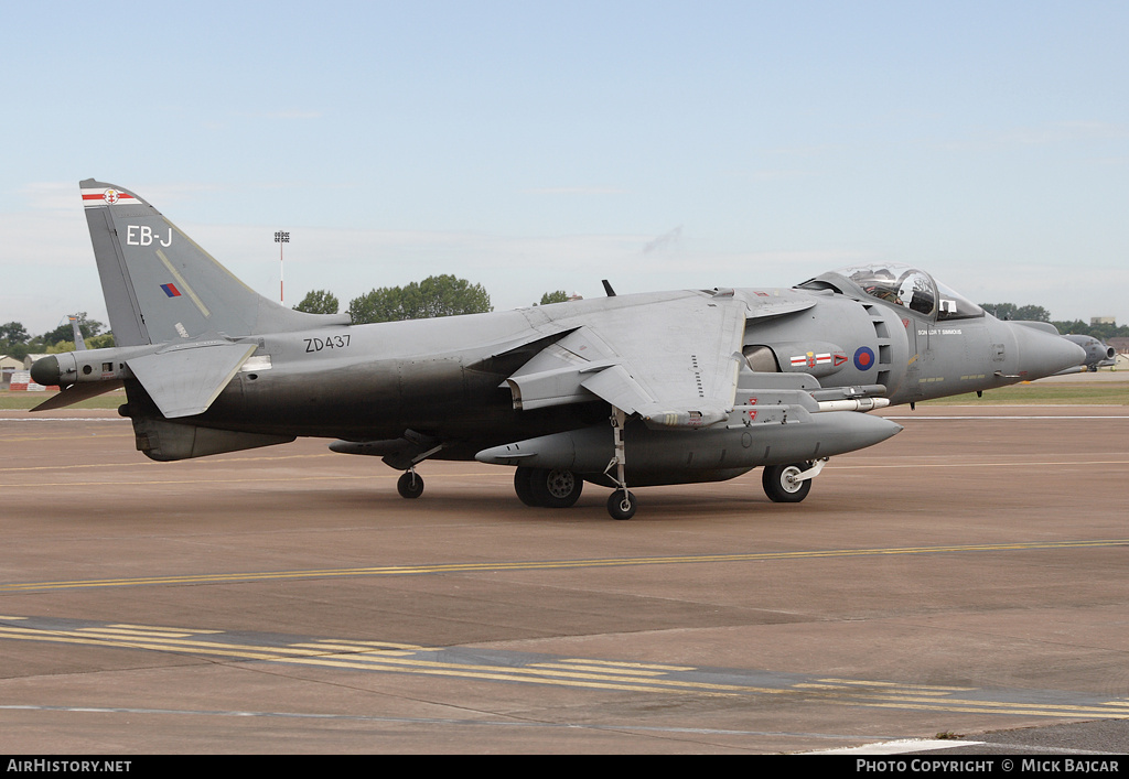 Aircraft Photo of ZD437 | British Aerospace Harrier GR9 | UK - Air Force | AirHistory.net #89068
