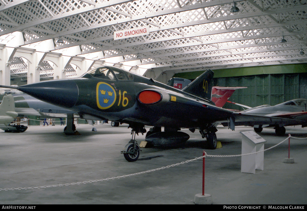 Aircraft Photo of 35075 | Saab J35A Draken | Sweden - Air Force | AirHistory.net #89075