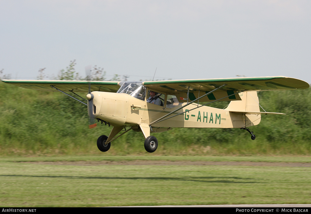 Aircraft Photo of G-AHAM | Auster J-1 Autocrat | AirHistory.net #89081