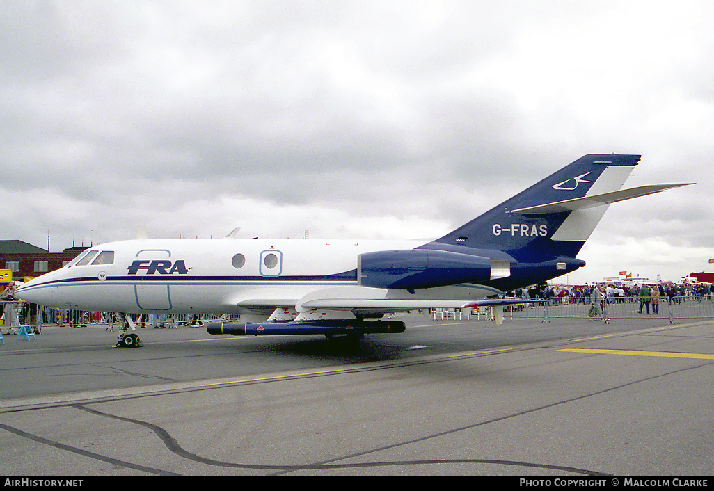 Aircraft Photo of G-FRAS | Dassault Falcon 20DC | FRA - FR Aviation | AirHistory.net #89091