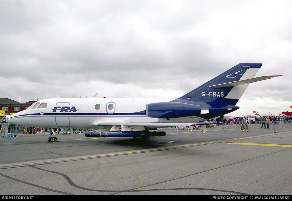 Aircraft Photo of G-FRAS | Dassault Falcon 20DC | FRA - FR Aviation | AirHistory.net #89091