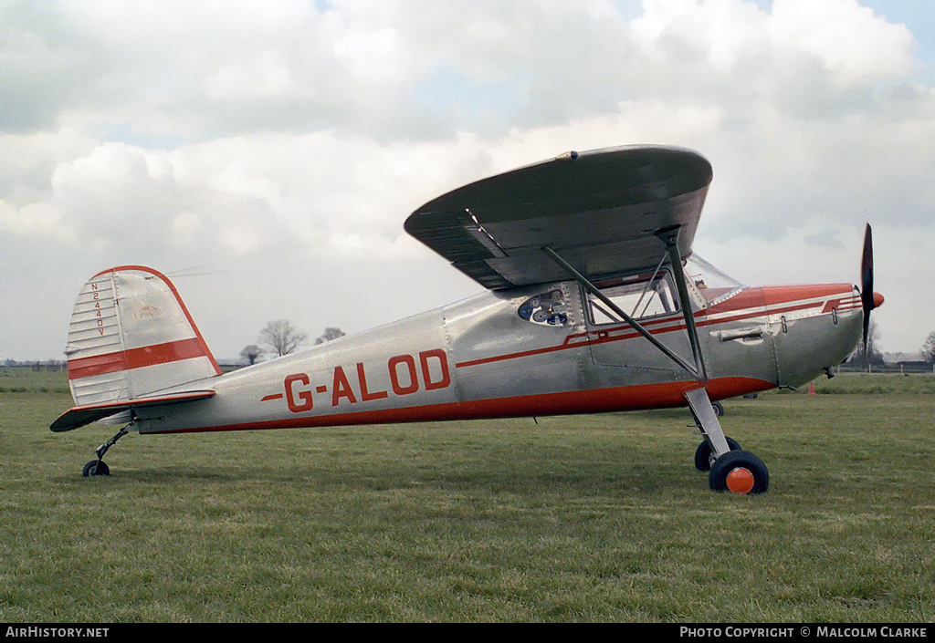 Aircraft Photo of G-ALOD / N2440V | Cessna 140 | AirHistory.net #89108