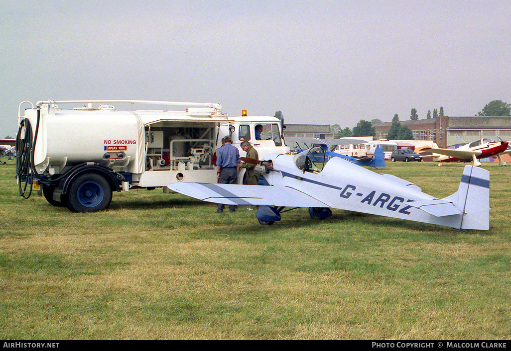 Aircraft Photo of G-ARGZ | Druine D-31 Turbulent | AirHistory.net #89110