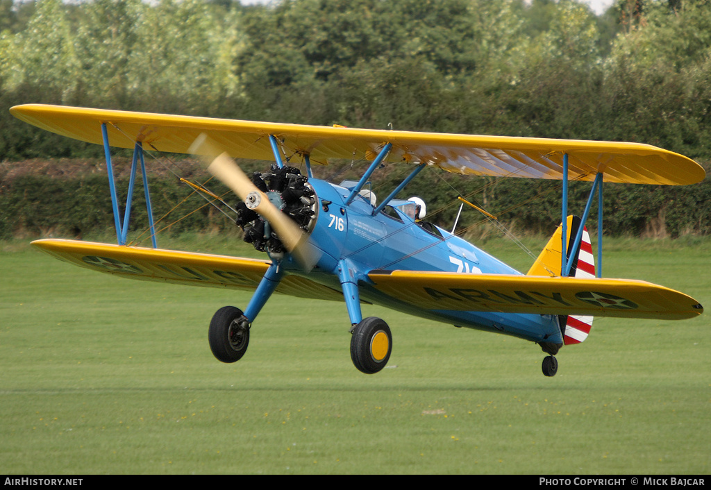 Aircraft Photo of N1731B | Boeing PT-13D Kaydet (E75) | USA - Army | AirHistory.net #89115