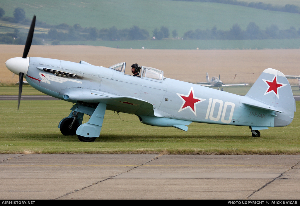 Aircraft Photo of D-FJAK / 100 white | Yakovlev Yak-3UA | Soviet Union - Air Force | AirHistory.net #89123