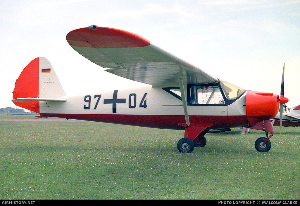 Aircraft Photo of G-APVF / 9704 | Pützer Elster B | Germany - Air Force | AirHistory.net #89127