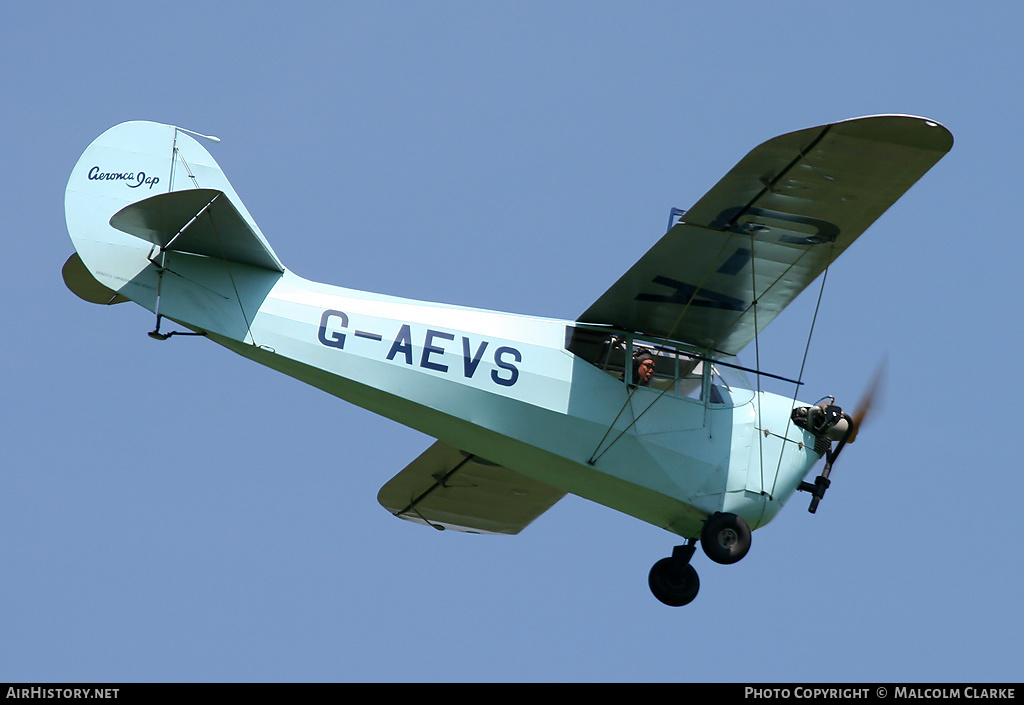 Aircraft Photo of G-AEVS | Aeronca 100 | AirHistory.net #89128