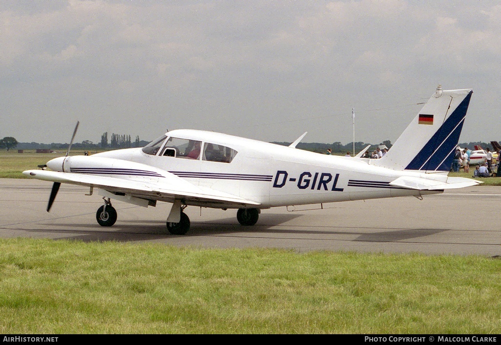Aircraft Photo of D-GIRL | Piper PA-30-160 Twin Comanche | AirHistory.net #89141