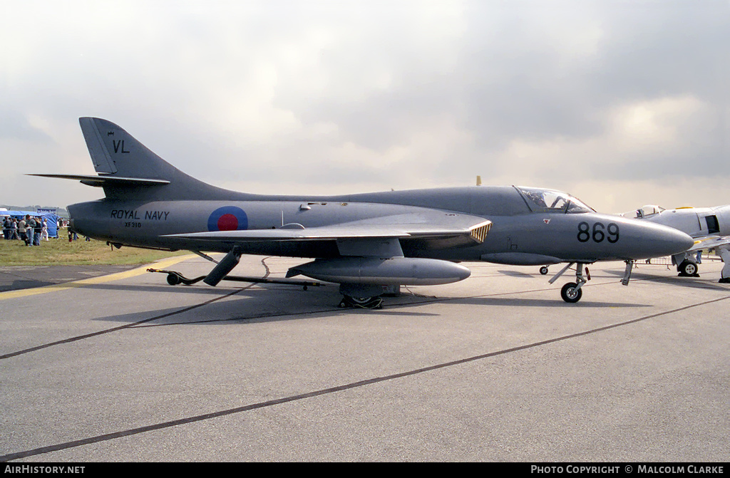Aircraft Photo of XF310 | Hawker Hunter T7 | UK - Navy | AirHistory.net #89143