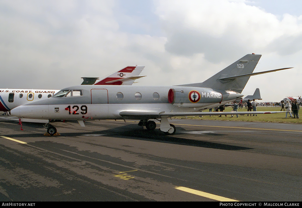 Aircraft Photo of 129 | Dassault Falcon 10MER | France - Navy | AirHistory.net #89159