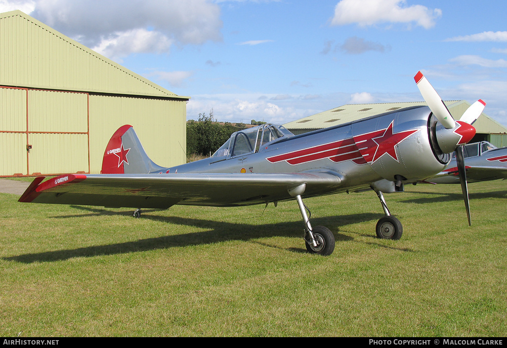 Aircraft Photo of G-YAKM | Yakovlev Yak-50 | Soviet Union - Air Force | AirHistory.net #89160