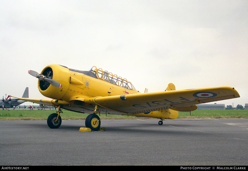 Aircraft Photo of FT375 | North American AT-16 Harvard IIB | UK - Air Force | AirHistory.net #89187
