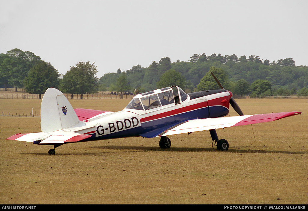 Aircraft Photo of G-BDDD | De Havilland DHC-1 Chipmunk Mk22 | RAE Aero Club | AirHistory.net #89195