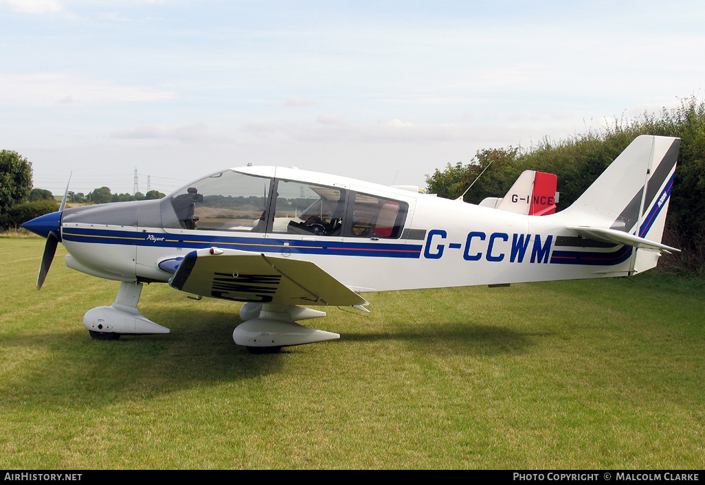 Aircraft Photo of G-CCWM | Robin DR-400-180 Regent | AirHistory.net #89210