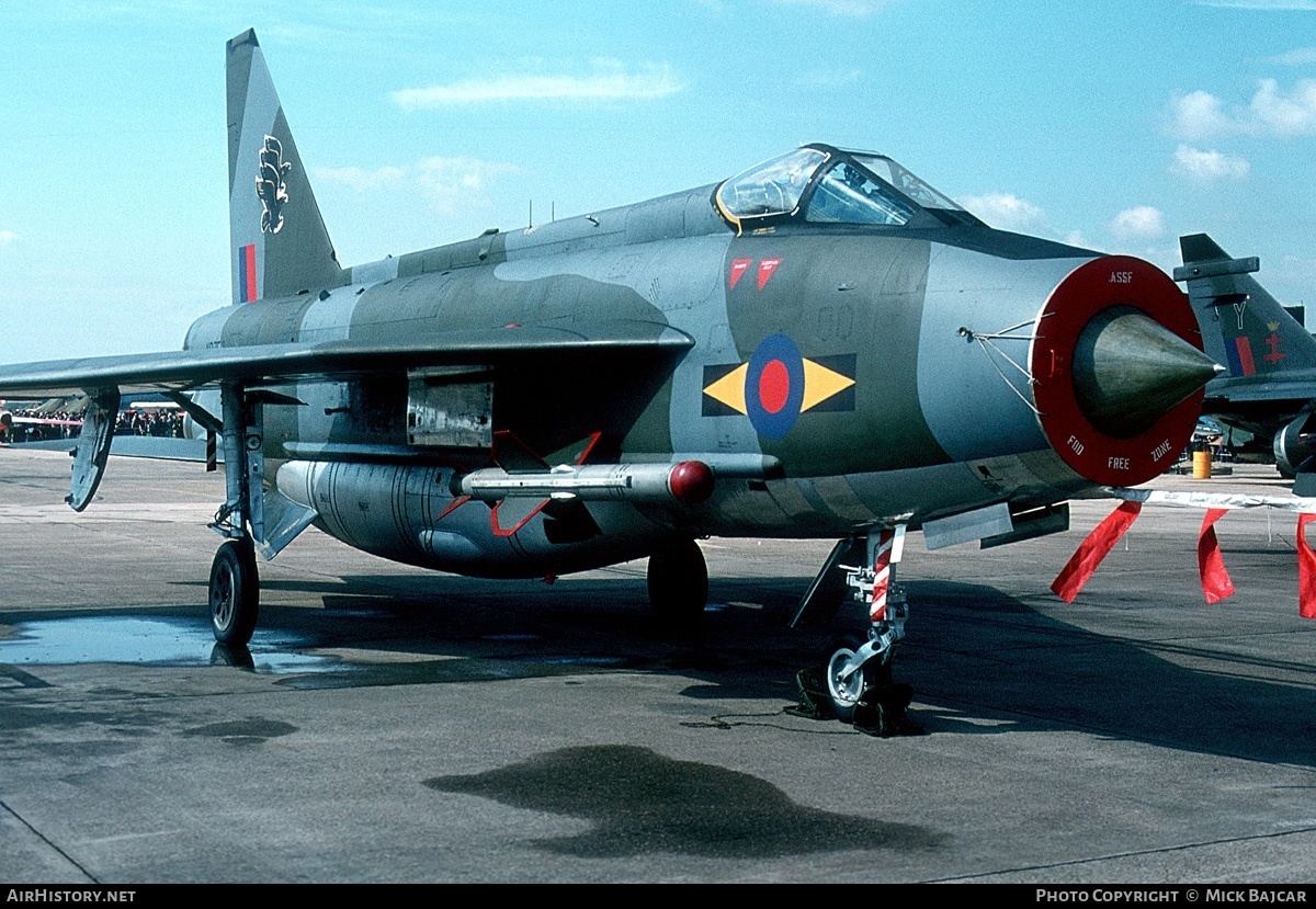 Aircraft Photo of XR754 | English Electric Lightning F6 | UK - Air Force | AirHistory.net #89214