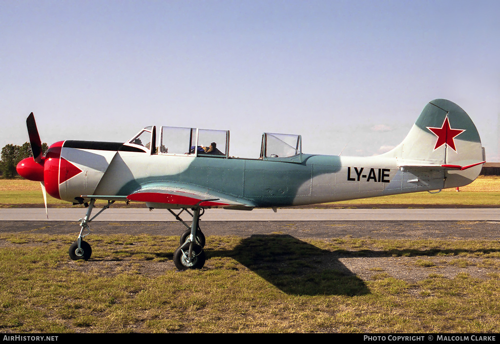 Aircraft Photo of LY-AIE | Yakovlev Yak-52 | AirHistory.net #89224