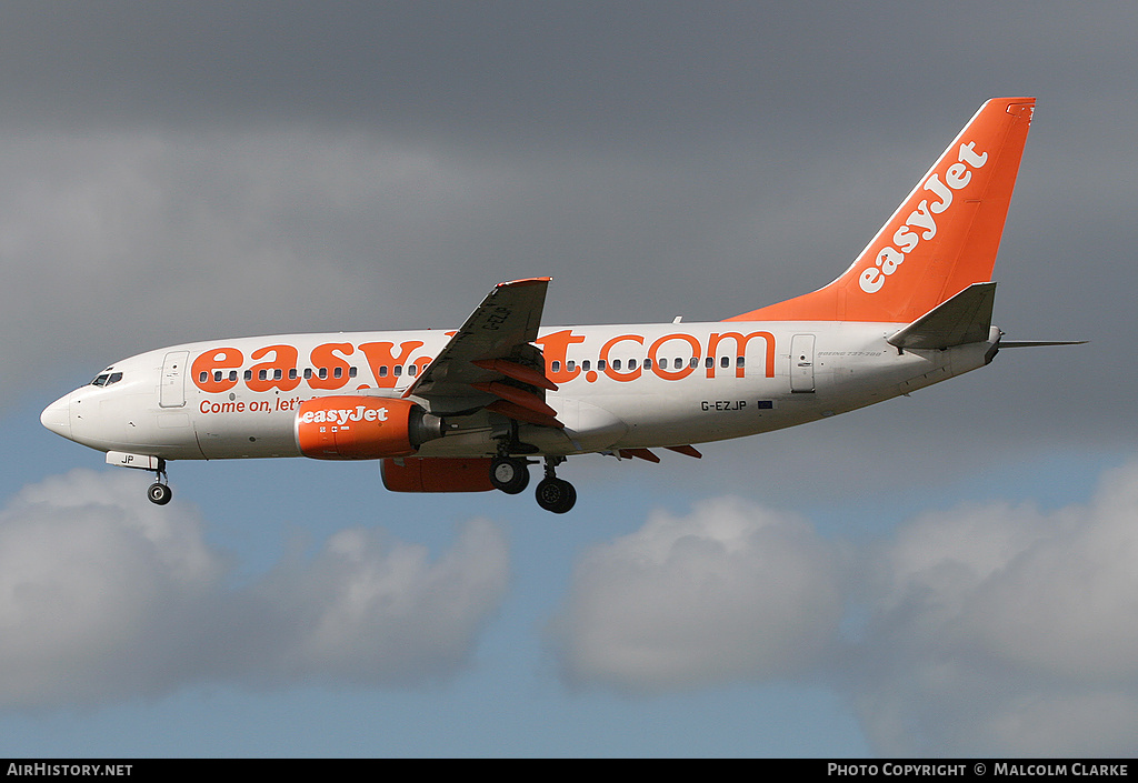 Aircraft Photo of G-EZJP | Boeing 737-73V | EasyJet | AirHistory.net #89229