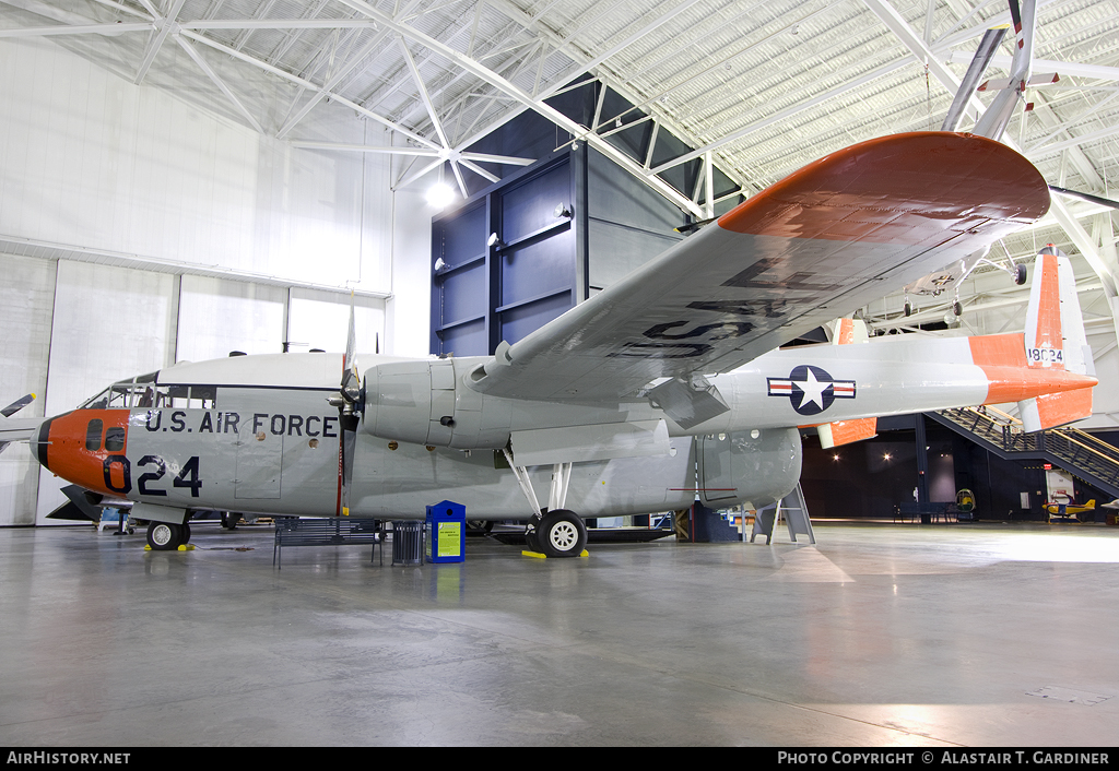 Aircraft Photo of 51-8024 | Fairchild C-119F Flying Boxcar | USA - Air Force | AirHistory.net #89241