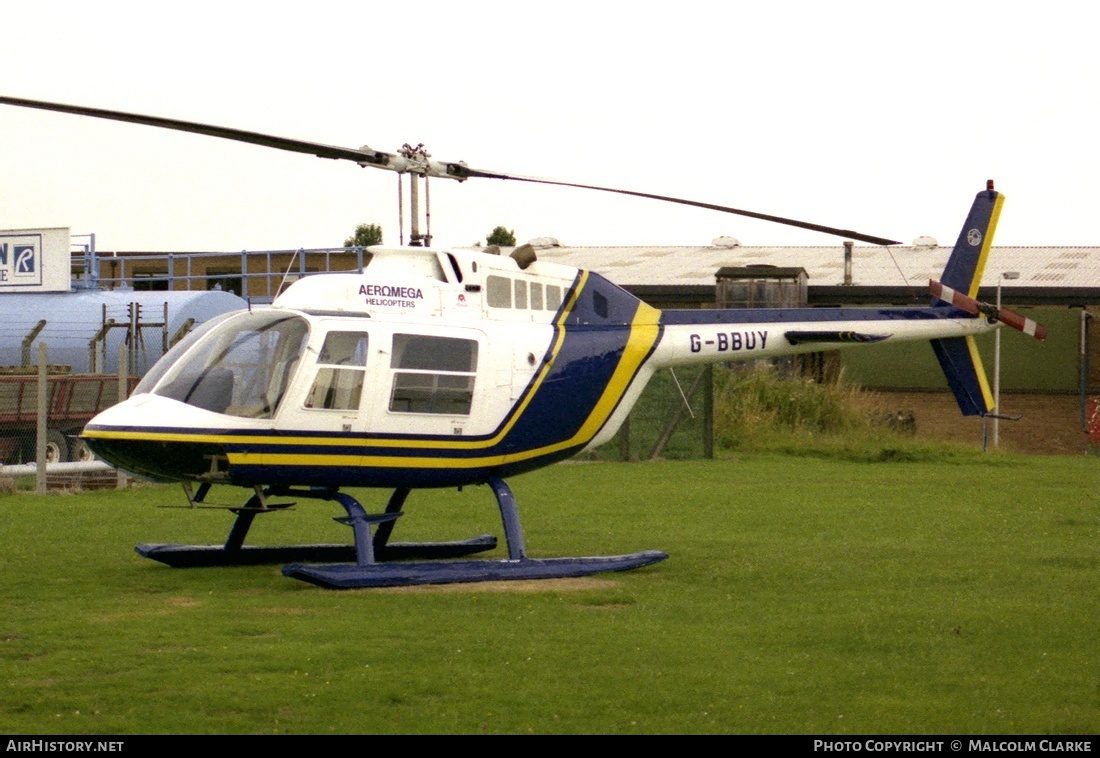Aircraft Photo of G-BBUY | Bell 206B JetRanger II | Aeromega Helicopters | AirHistory.net #89253