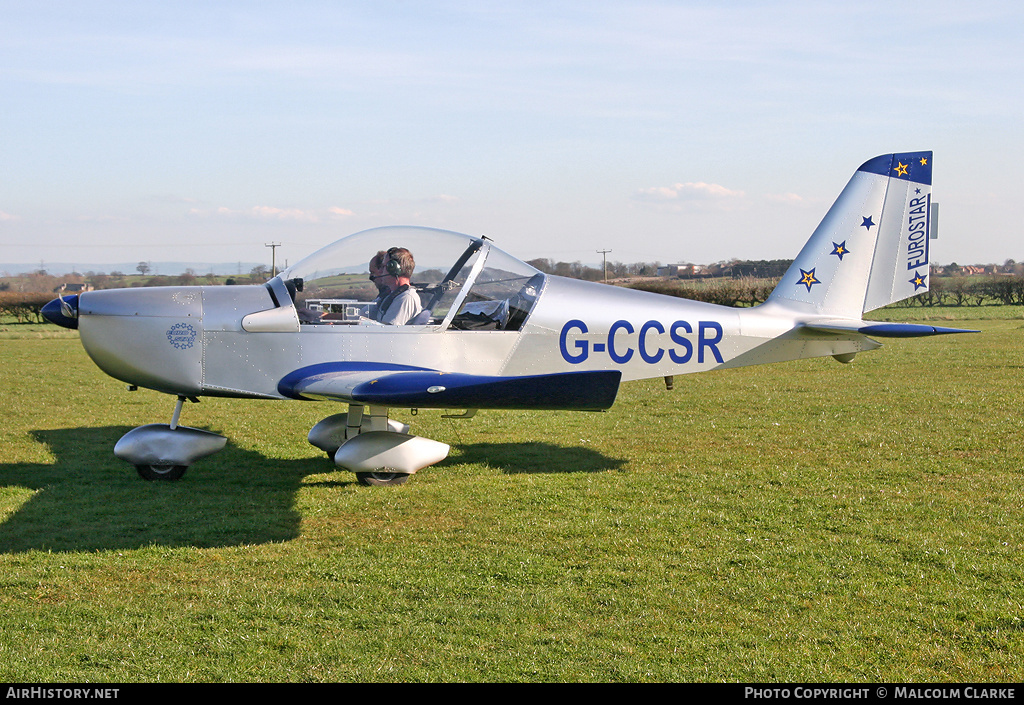 Aircraft Photo of G-CCSR | Evektor-Aerotechnik EV-97A Eurostar | AirHistory.net #89258