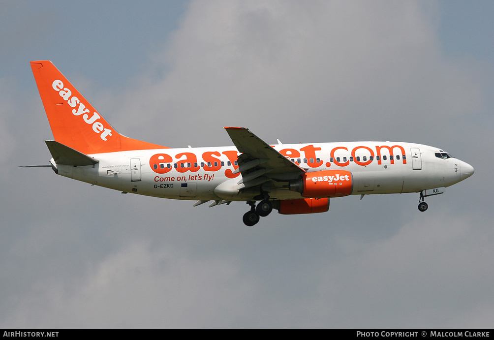 Aircraft Photo of G-EZKG | Boeing 737-73V | EasyJet | AirHistory.net #89270