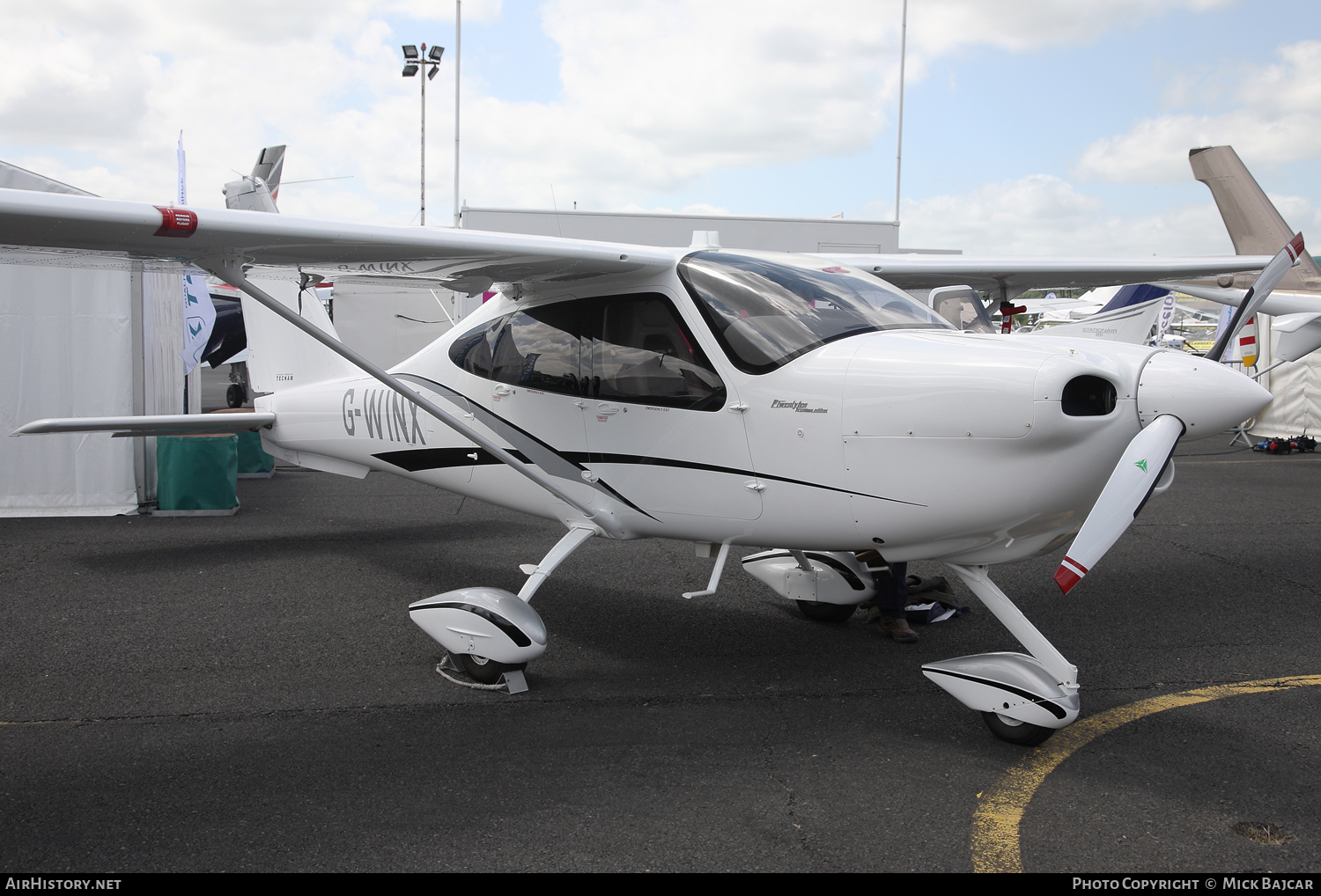 Aircraft Photo of G-WINX | Tecnam P-2010 | AirHistory.net #89284