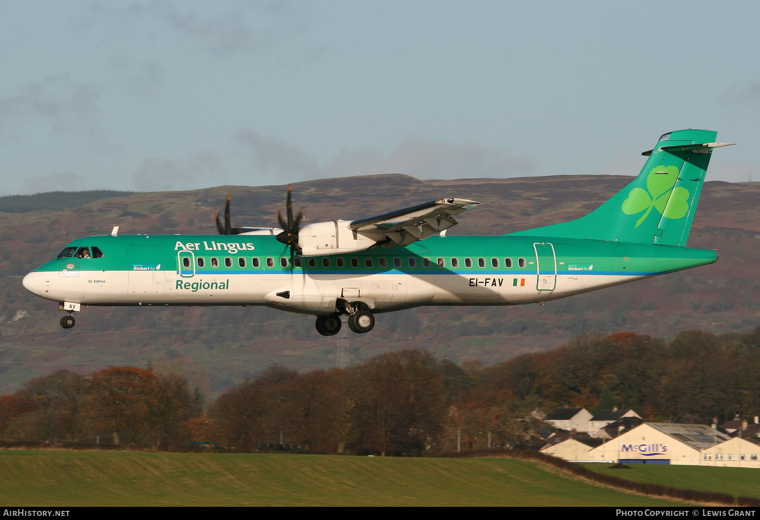 Aircraft Photo of EI-FAV | ATR ATR-72-600 (ATR-72-212A) | Aer Lingus Regional | AirHistory.net #89290