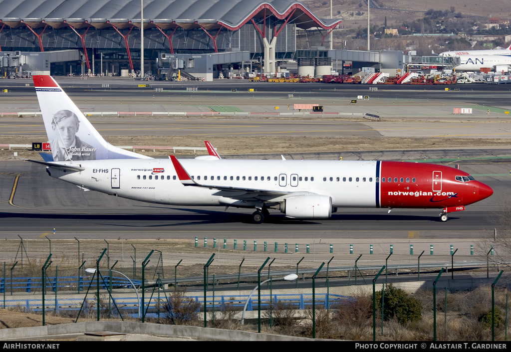 Aircraft Photo of EI-FHS | Boeing 737-8JP | Norwegian | AirHistory.net #89310