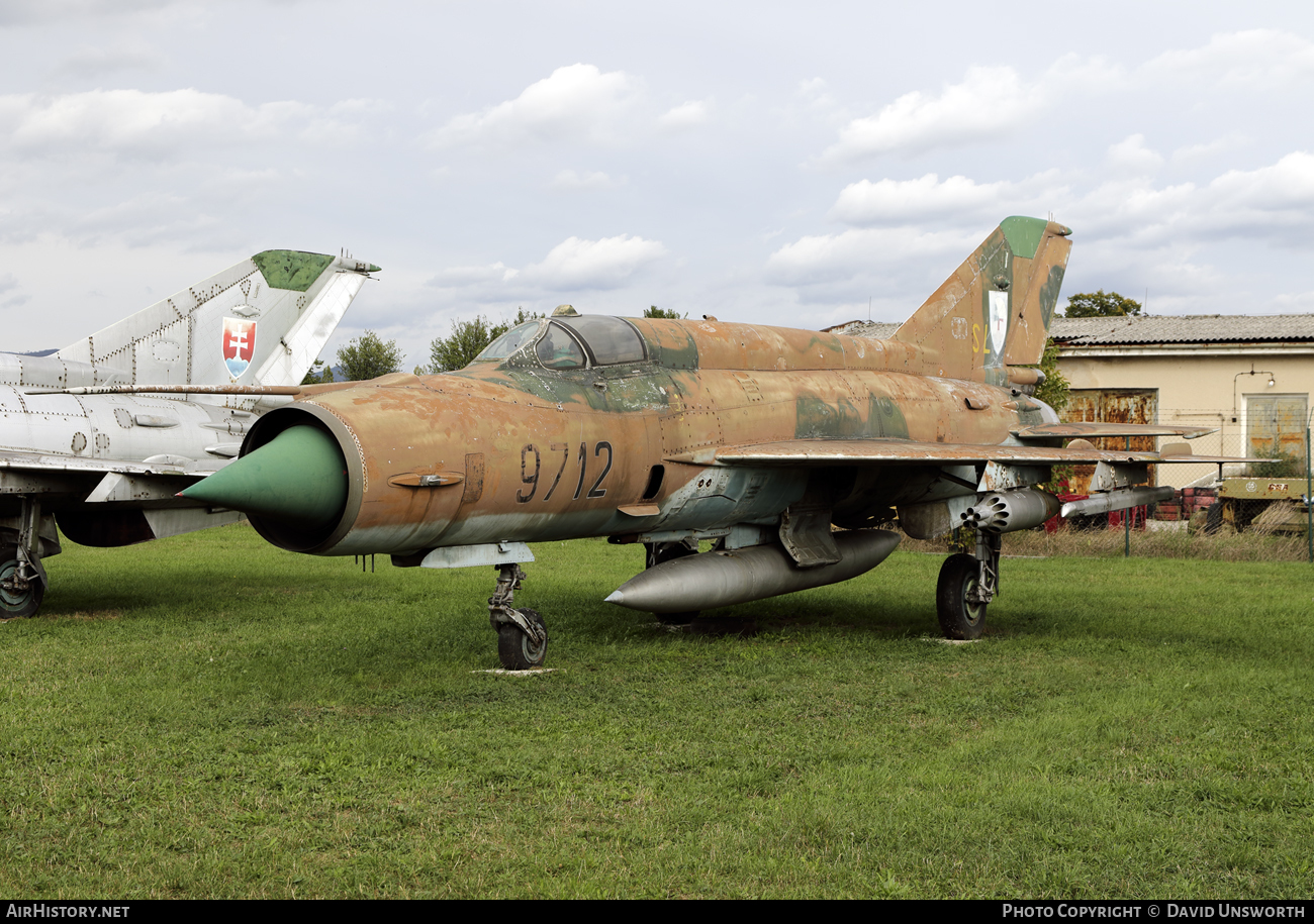 Aircraft Photo of 9712 | Mikoyan-Gurevich MiG-21MF | Slovakia - Air Force | AirHistory.net #89324