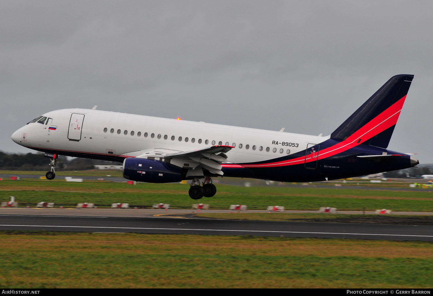 Aircraft Photo of RA-89053 | Sukhoi SSJ-100-95B Superjet 100 (RRJ-95B) | RusJet | AirHistory.net #89327