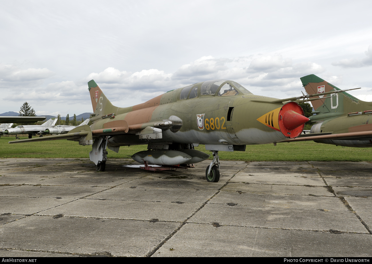 Aircraft Photo of 6802 | Sukhoi Su-22UM3K | Slovakia - Air Force | AirHistory.net #89347
