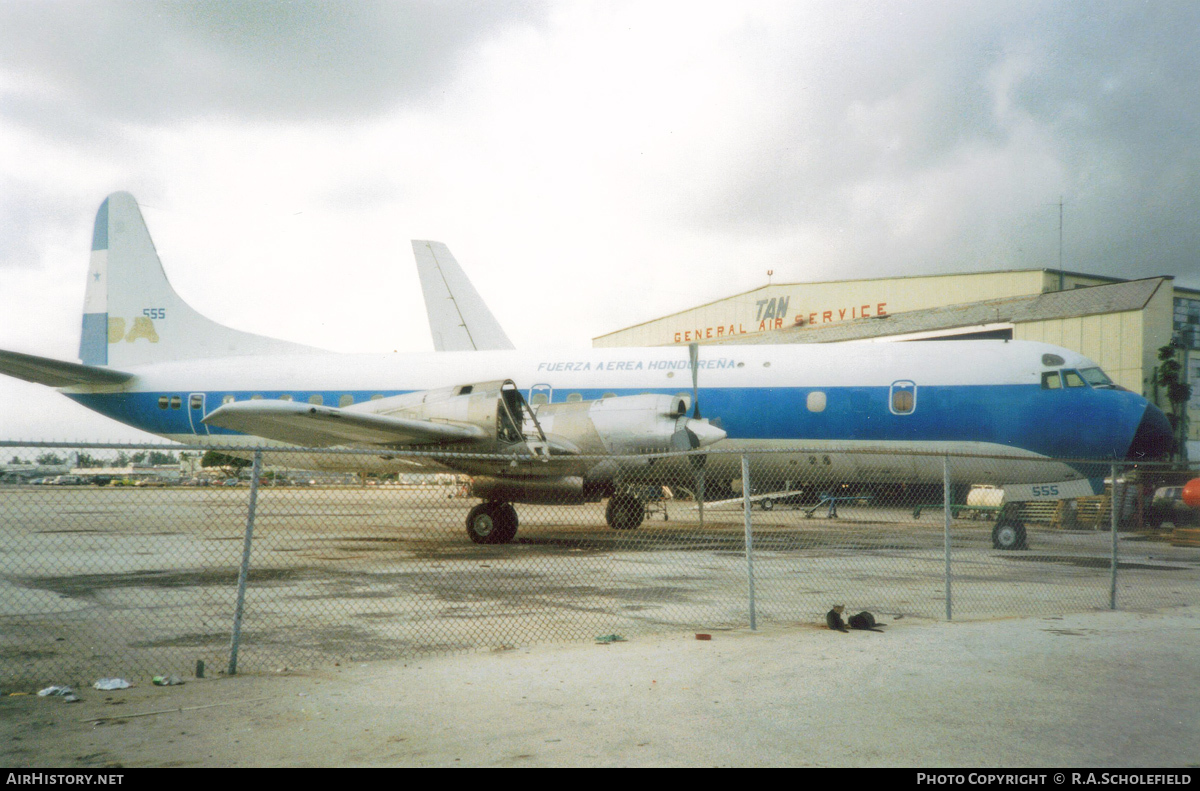 Aircraft Photo of 555 | Lockheed L-188A Electra | Honduras - Air Force | AirHistory.net #89349