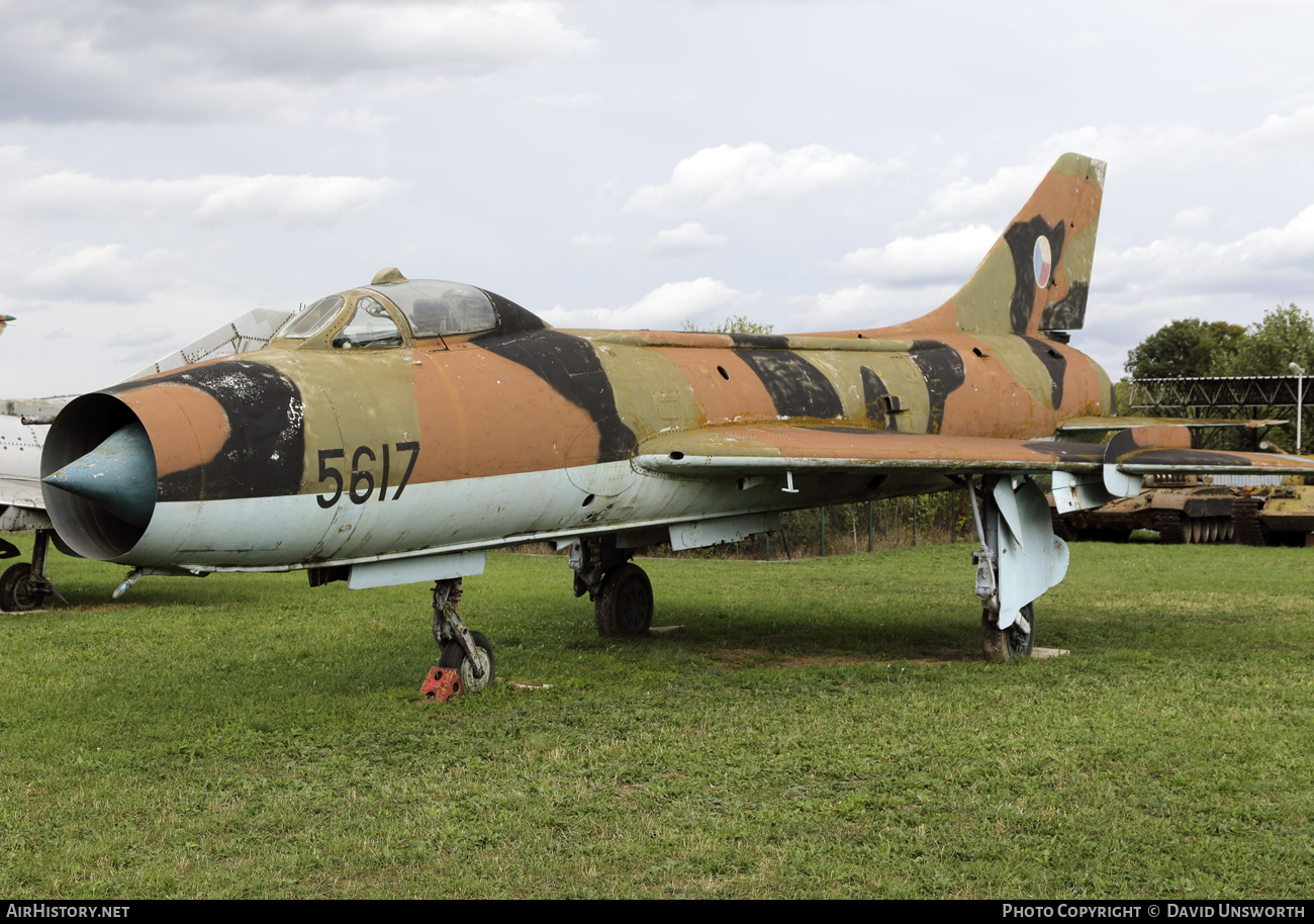 Aircraft Photo of 5617 | Sukhoi Su-7BM | Czechoslovakia - Air Force | AirHistory.net #89356