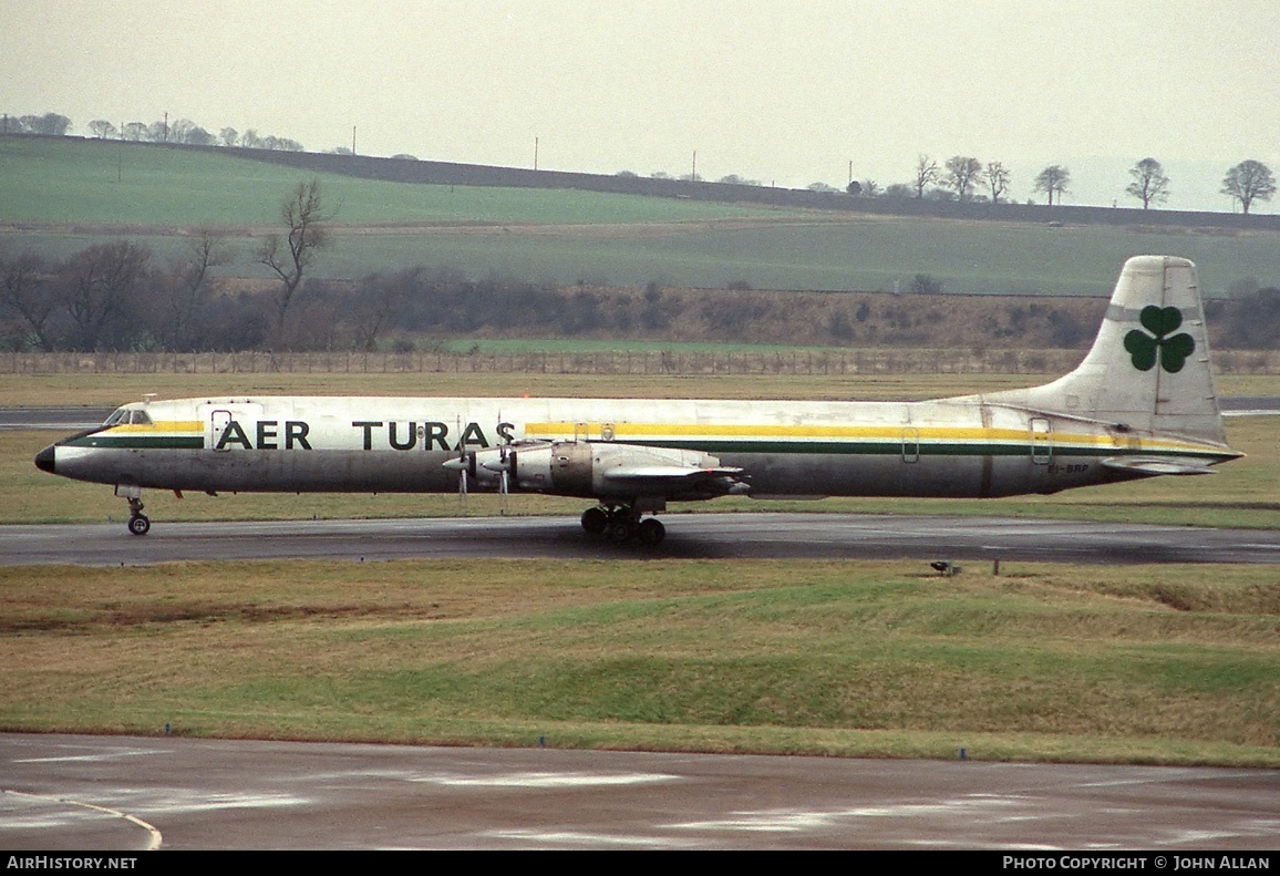 Aircraft Photo of EI-BRP | Canadair CL-44J | Aer Turas | AirHistory.net #89363