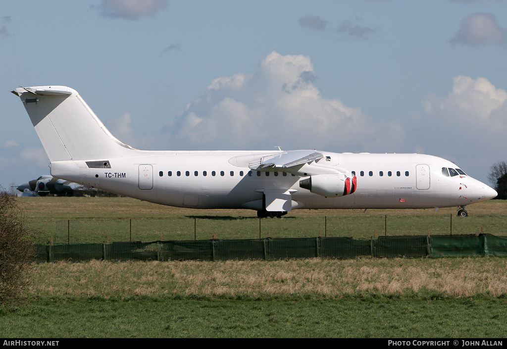 Aircraft Photo of TC-THM | British Aerospace Avro 146-RJ100 | AirHistory.net #89364