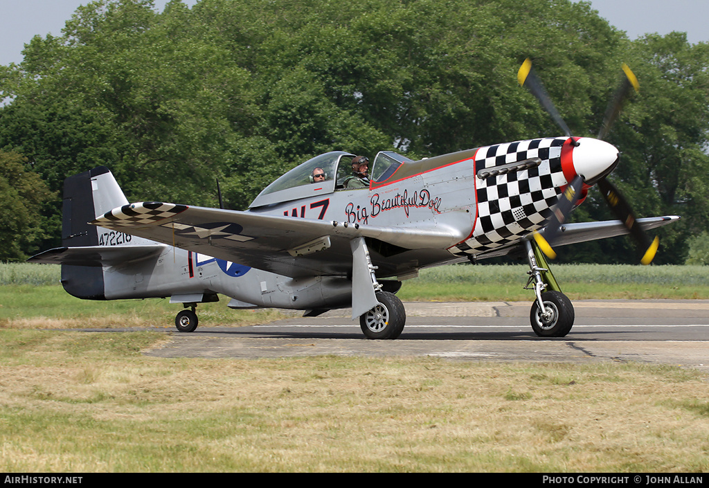 Aircraft Photo of G-HAEC / 472218 | Commonwealth CA-18 Mustang 22 (P-51D) | USA - Air Force | AirHistory.net #89369