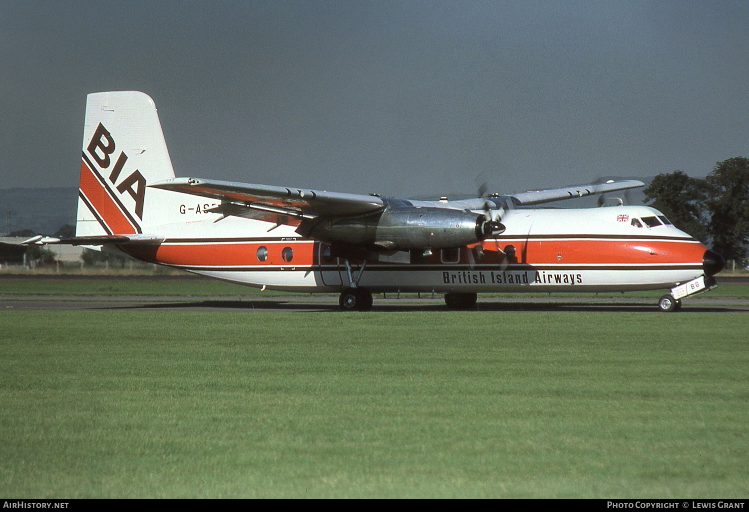 Aircraft Photo of G-ASBG | Handley Page HPR-7 Herald 203 | British Island Airways - BIA | AirHistory.net #89406