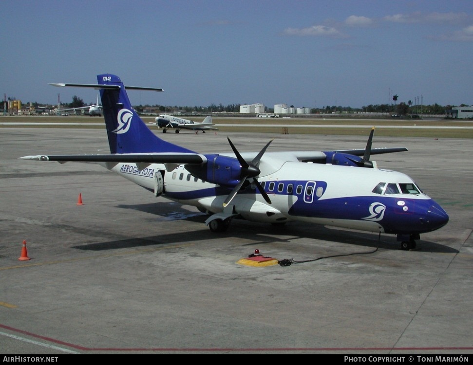 Aircraft Photo of CU-T1452 | ATR ATR-42-300 | Aerogaviota | AirHistory.net #89417