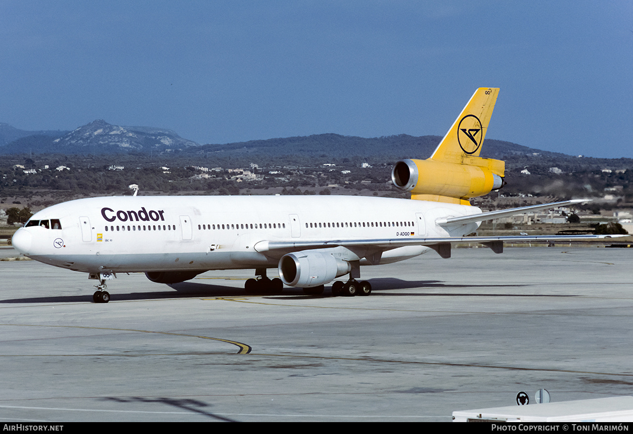 Aircraft Photo of D-ADQO | McDonnell Douglas DC-10-30 | Condor Flugdienst | AirHistory.net #89418