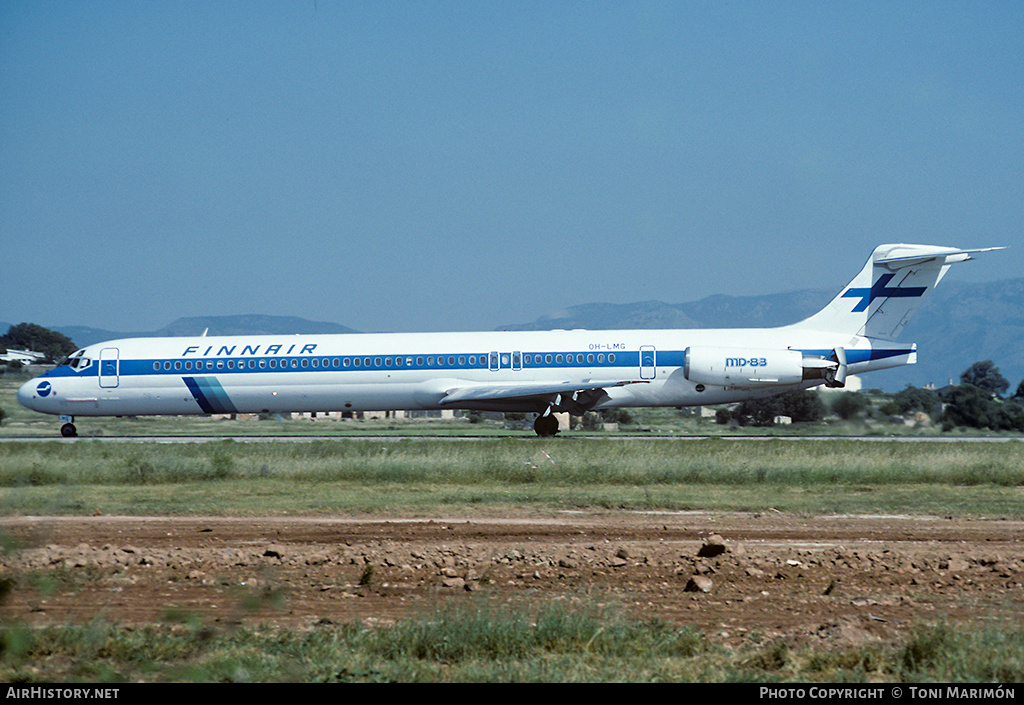 Aircraft Photo of OH-LMG | McDonnell Douglas MD-83 (DC-9-83) | Finnair | AirHistory.net #89420